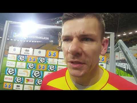 Roman Bezjak po meczu z Legią (24.10.18)