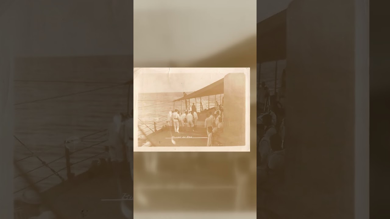 Burial at Sea, Gelatin Silver Print, Early 20th Century Video