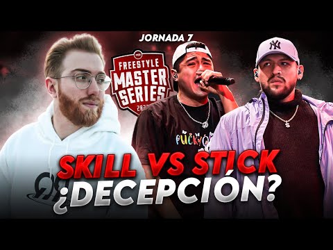 ¿DECEPCIONÓ LA MEJOR BATALLA DE LA JORNADA? | SKILL VS STICK FMS PERÚ J7