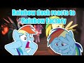 Rainbow Dash Reacts To Rainbow Factory MLP Reacts