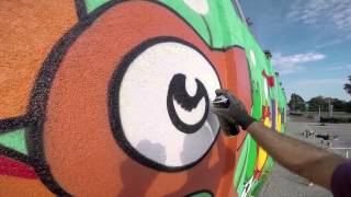 preview picture of video 'Graffiti a Torviscosa'