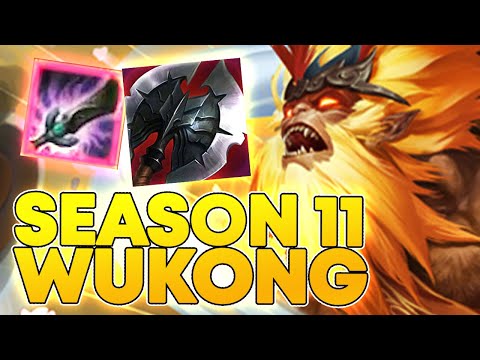 ASSASSIN WUKONG IS BACK IN SEASON 11 !!! | RANK 1 WUKONG JUDGES NEW ITEMS - League of Legends