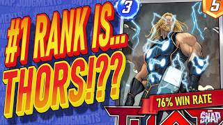 76% Win Rate - This Deck is #1! Marvel Snap