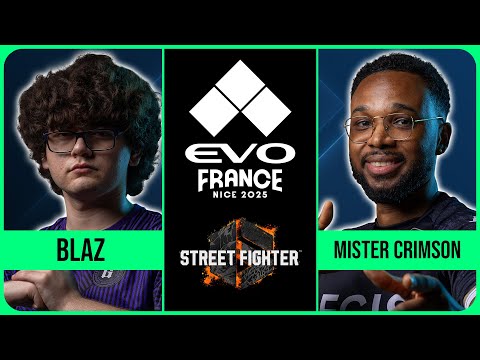 Evo France 2025: Street Fighter 6 | Blaz vs Mister Crimson | Losers Semifinals