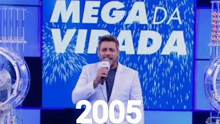 VEJA COMO FOI O PRIMEIRO SORTEIO DA MEGA-SENA DA VIRADA  2005 E AS 6 DEZENAS