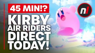 Kirby Air Riders Nintendo Direct Happening TOMORROW