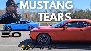 2024 Mustang GT vs Scat Pack DRAG RACE Ends In EXCUSES