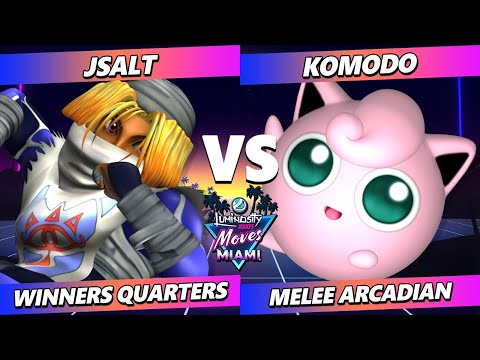 LMM Miami 2023 - JSalt (Sheik) Vs. Komodo (Jigglypuff) Smash Melee - SSBM
