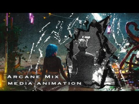 Arcane Mix media / My first Mix media Animation Project