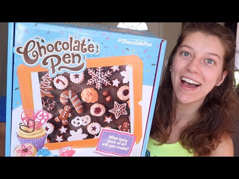 Chocolate Pen Surprise Box Baking Unboxing Review