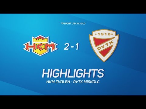 14. forduló: HKM Zvolen - DVTK Jegesmedvék 2-1