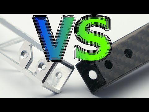 Aluminum vs. Carbon-Fiber x-Beam Test