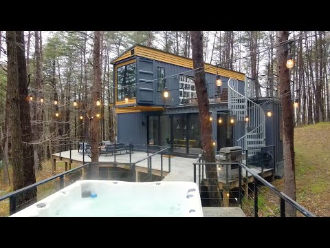 Amazing 2 story Ultra Modern  Shipping Container Home