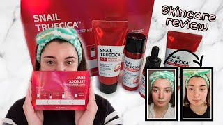 Download lagu Trying the Snail Truecica miracle repair starter kit || Some by mi || Yesstyle Skincare review mp3