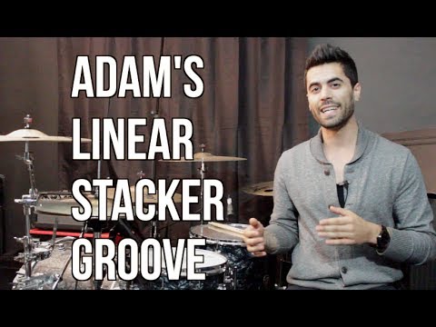 Adam's Linear Stacker Groove - Drum Lesson (Jost Nickel)