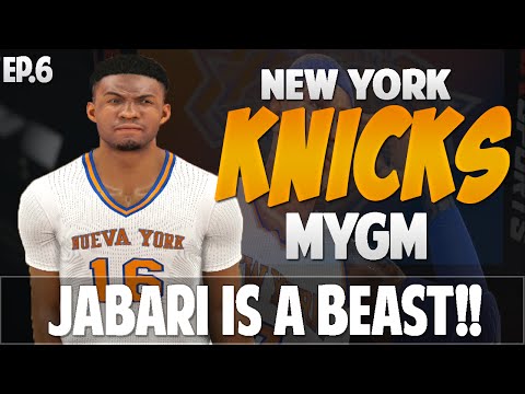 NBA 2K15 My GM Mode Ep.6 - New York Knicks | JABARI IS A BEAST!! | PS4