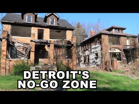 DETROIT: A Drive Through The City's No-Go Zone - America’s Urban Disaster