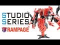 KL變形金剛玩具分享410 Studio Series 37 RAMPAGE 電影工作室 工程金剛 狂虎 推土機