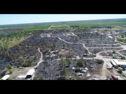 Suburban Estates, Holopaw, FL (after) Fire April, 8 2017 at 1pm