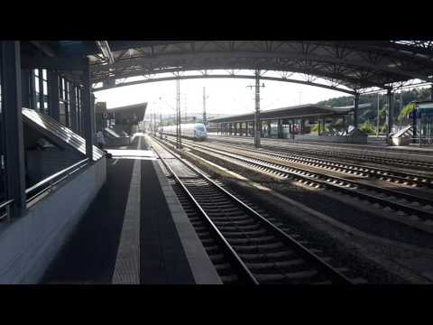 ICE durchfährt ICE-Bahnhof Montabaur