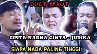 Download lagu CINTA KARNA CINTA-judika (cover) Duet Maut Zidan, Valdy Nyonk & Adlani Rambe.. mp3
