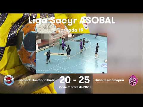 Liga Sacyr ASOBAL J19: Liberbank Cantabria Sinfín - Quabit Guadalajara 20-25
