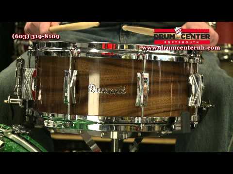 Dunnett Walnut / Carbon Fiber Snare Drum - 14x6.5
