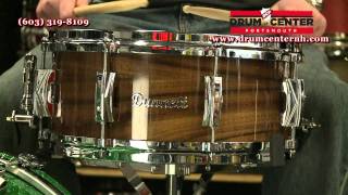 Dunnett Walnut / Carbon Fiber Snare Drum - 14x6.5