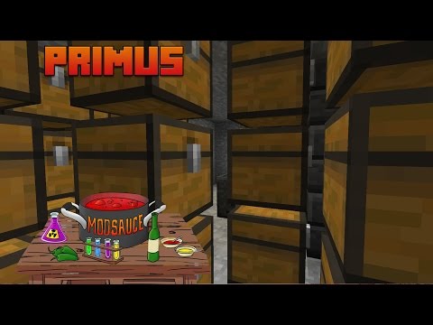 Primus Modsauce E08 - Wither Skeleton Farm And Revenge Prank!