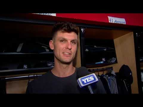 Greg Bird has the word in Cleveland