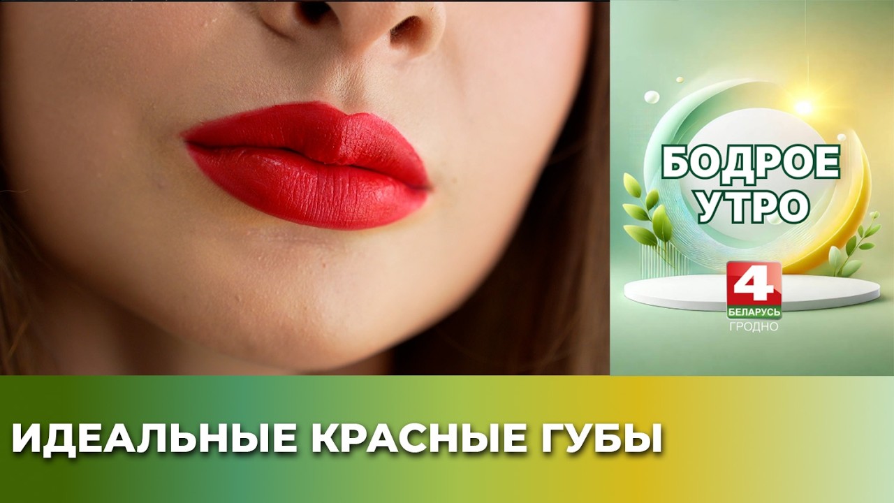 Идеальные красные губы