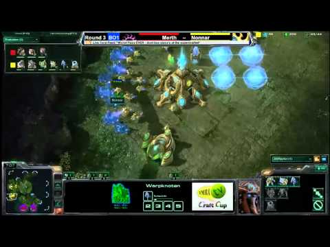 Nonnar(P) v. Merth (Z) CraftCup Main Event #30 Round 3 BO1 - Part 1