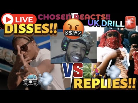 AMERICAN REACTS TO UK DRILL: DISSES AND REPLIES #reaction #funny