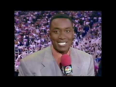 NBA Finals 1999 Game 2 New York Knicks vs. San Antonio Spurs Latrell Sprewell vs. Tim Duncan