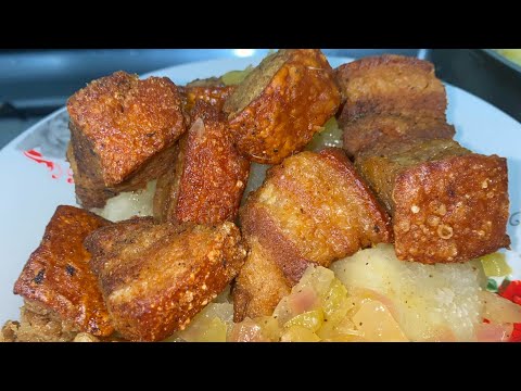 Como preparar chicharrón casero -by Elchefdelbajomundo