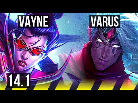 VAYNE & Zyra vs VARUS & Singed (ADC) | Quadra | BR Grandmaster | 14.1