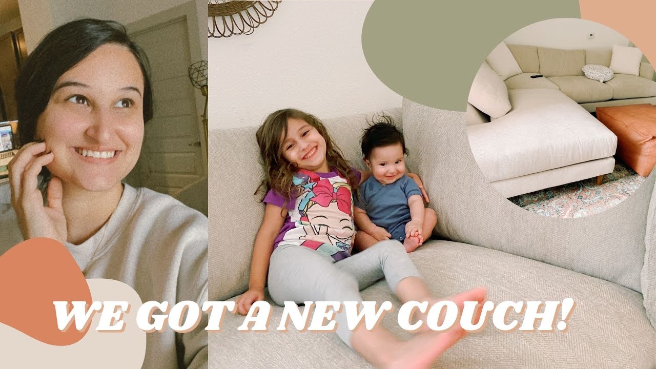 WE BOUGHT A NEW COUCH! || Day in the life vlog
