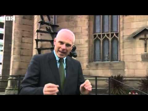 BBC News   Trap door reveals Liverpool church time capsule