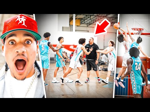 THIS COACH TRIED TO FIGHT MY AAU PLAYERS IN THIS CHAOTIC CHAMPIONSHIP GAME!
