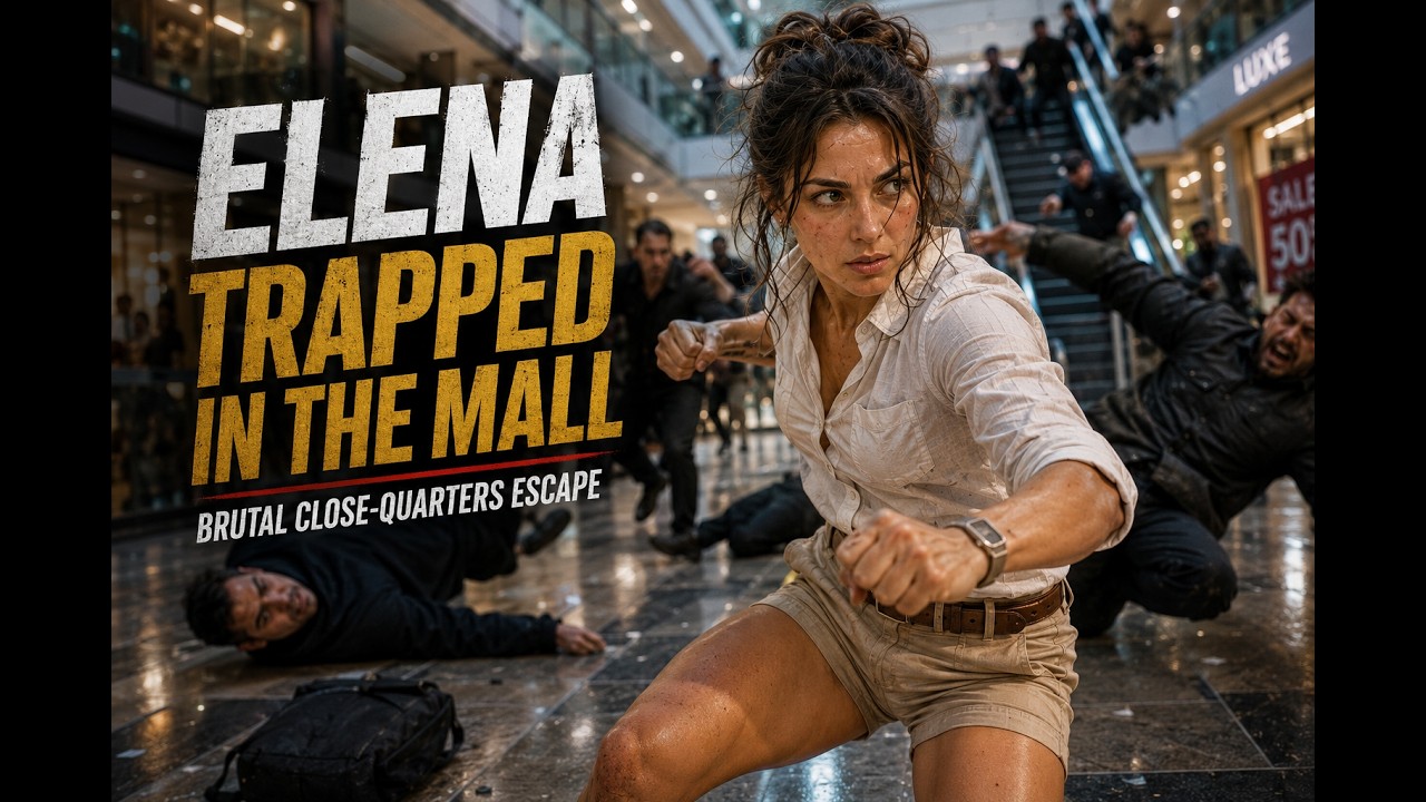 30. Elena Trapped in the Mall | Brutal Close-Quarters Escape