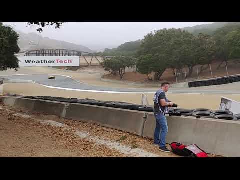 1972 and 73 Porsche 917/10 and /30 Can-am cars running some laps at Laguna Seca