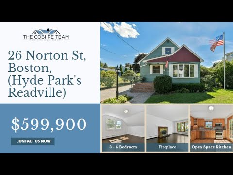 26 Norton street Hyde Park MA single family for sale.