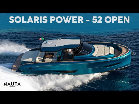 Solaris Power - 52 Open - Yacht tour esterni e cabine