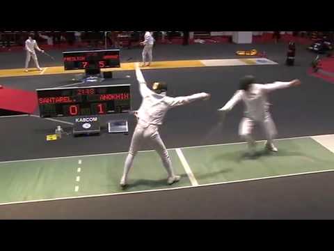 Belfast World Championships 2009 CME - L32 - Santarelli ITA v Anokhin RUS