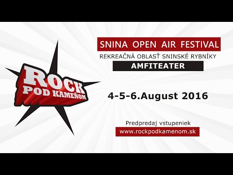 ROCK POD KAMEŇOM 2016
