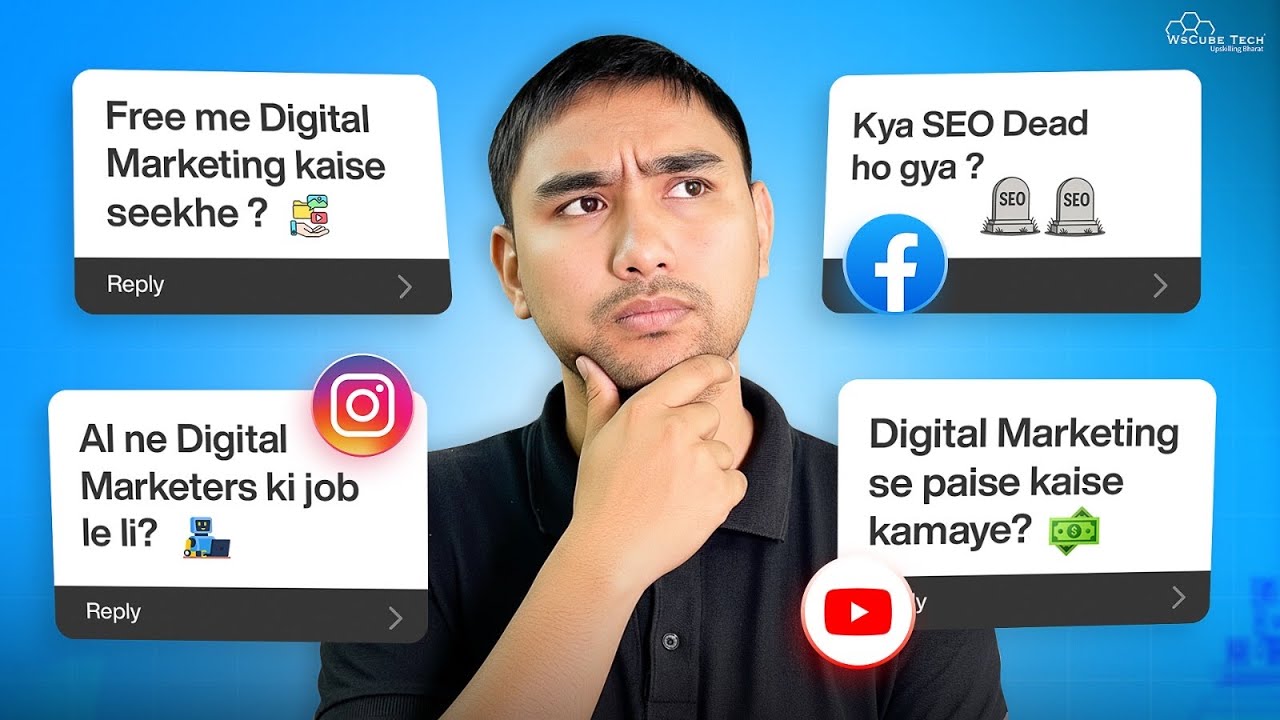 AI Is Replacing Digital Marketers? 😨 | QnA Special