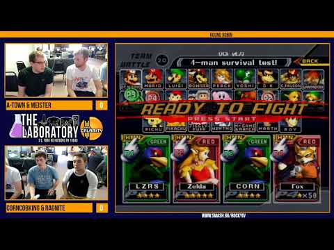 Rocky IV | A-town & Meister vs CorncobKing & Ragnite - Round Robin - Melee