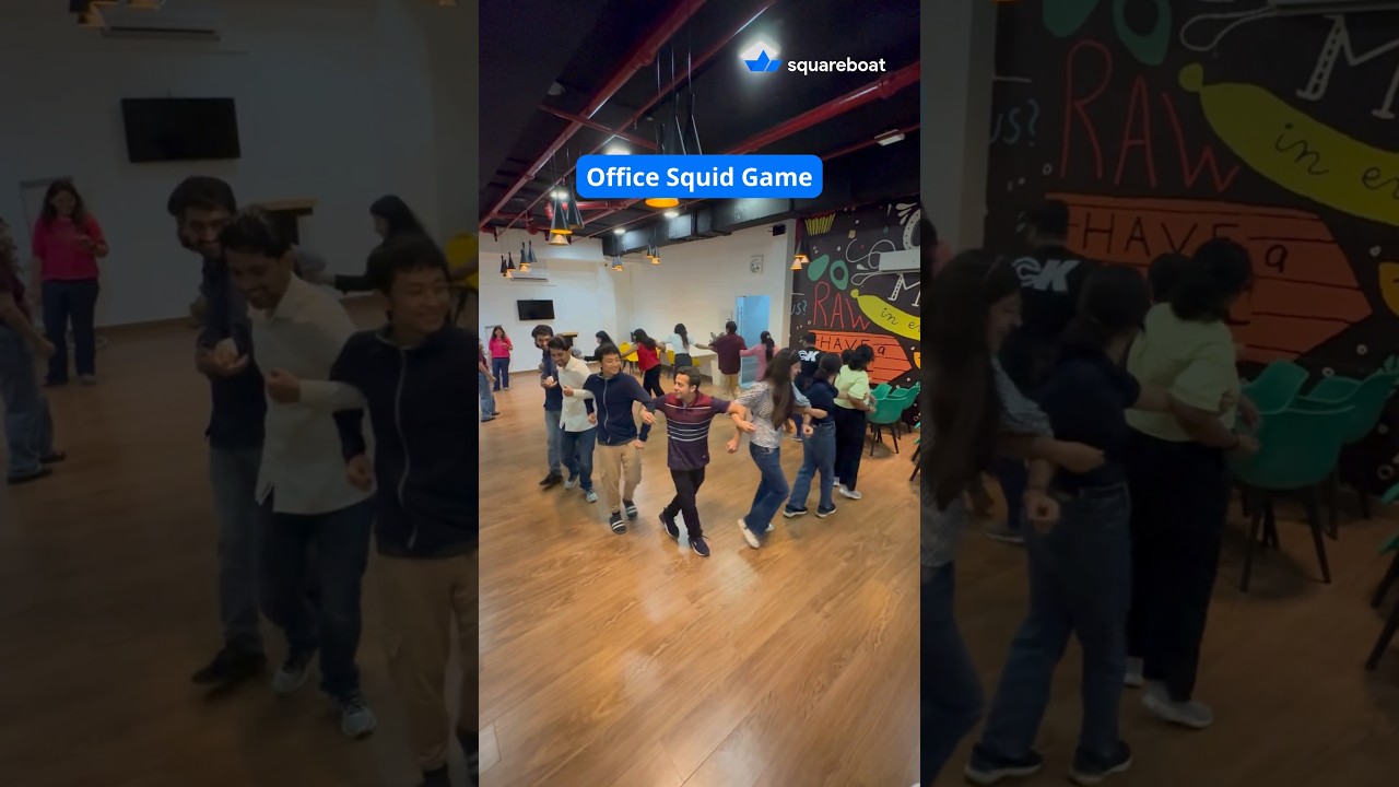 Office Squid Game: Group or Get Out 😈 #funfriday #ytshorts #officefun