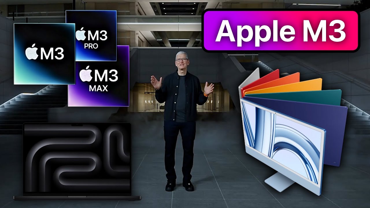 Apple iMac M3 24" 4.5K 10GPU/8RAM/512GB Purple (Z19Q) 2023 video preview