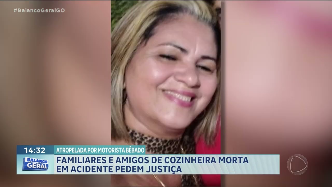 FAMILIARES E AMIGOS DE COZINHEIRA MORTA EM ACIDENTE PEDEM JUSTIÇA